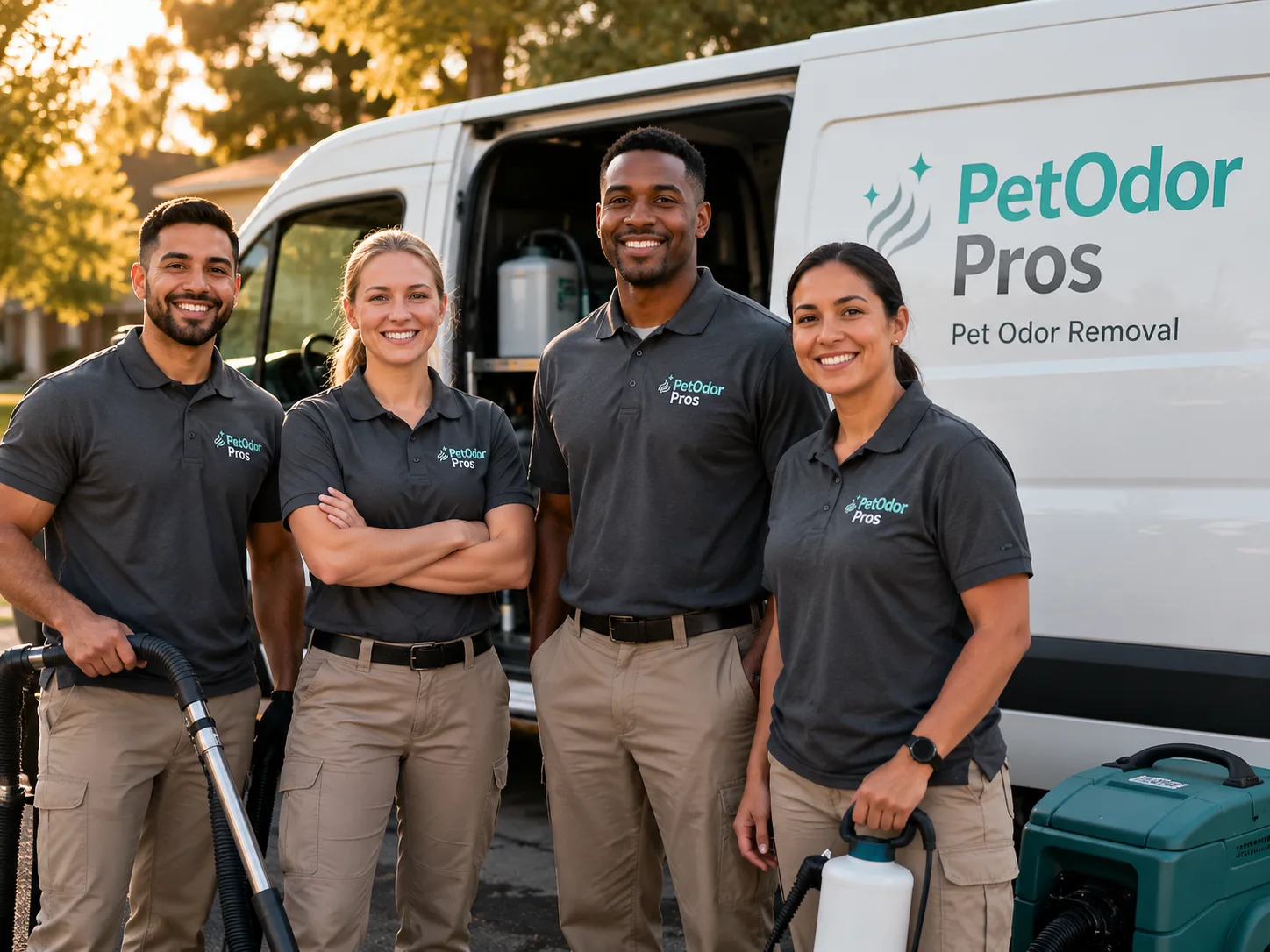 Pet Odor Removal team serving Parkin, AR